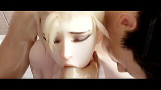 Mercy in the Shower - Overwatch