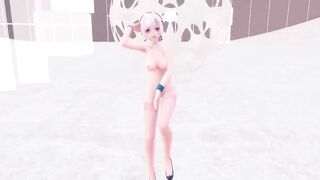 MMD Haku - Burning