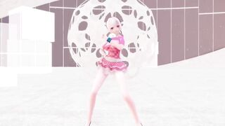 MMD Haku - Burning