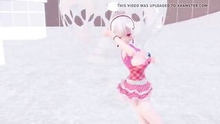 MMD Haku - Burning