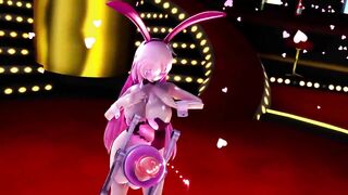 MMD Dick Pump Dance - Luka Girls - Futanari