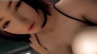 Handjob Dick Tits and Blowjob Animation uncensored