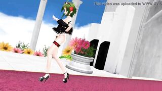 Mmd GUMI Nude Dance