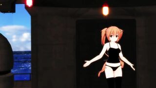 MMD - Murasame Dance + Sex (Kancolle)