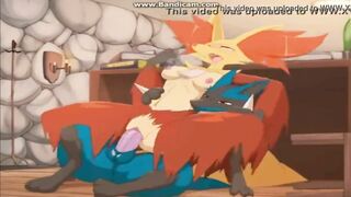 xxx Lucario x Delphox xxx