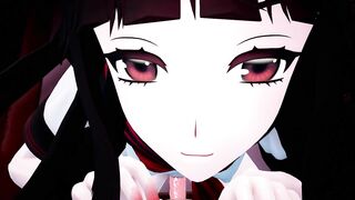 Yandere black-haired beautiful girl Femdom - [ASMR] [MMD] [By-poko●●●]