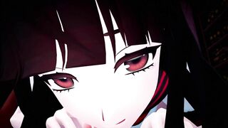 Yandere black-haired beautiful girl Femdom - [ASMR] [MMD] [By-poko●●●]