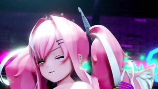 2d 3d horny futa girl with monster cock ❤︎ 60fps