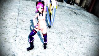 mmd r18 Helena Blavatsky Fate Grand Order seductive bitch witch 3d hentai erotic to make you cum