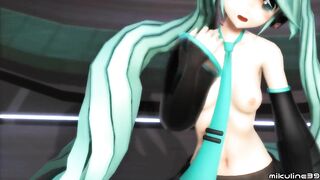 Hentai MMD - ミクのセックス 少女未遂 (Mikuline39)