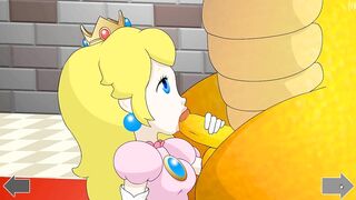 Princess Peach : Blowjob by Neonmonkey