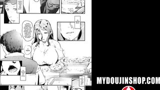 MyDoujinShop - Thick Big Breasted Succubus With a Huge Ass Widow's Afternoon Delight Hentai Comic