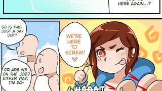 Summer Spoonin - have sex in beach hentai comic