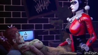 Harley Quinn Gives Poison Ivy A Hard Time