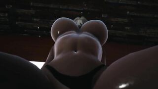 Thicc gym girl fucks big cock