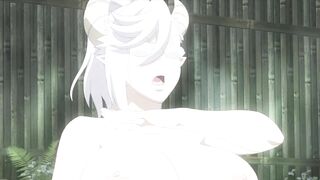 Seven deadly Sins hot tub Scene