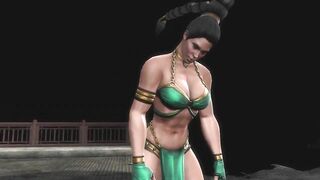 MK9 Jade vs Sub-zero Ryona in Freecam (1)