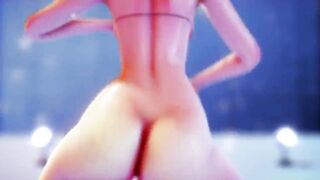 3D MMD - 2B Bubble Butt