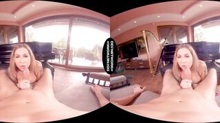 Luxury anal escort Heidi Van Horny rides your dick in VR POV hardcore porn