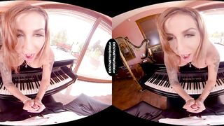 Luxury anal escort Heidi Van Horny rides your dick in VR POV hardcore porn