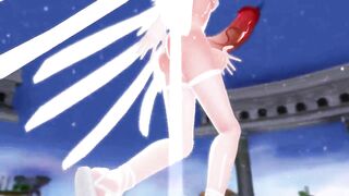 3D MMD Futanari Pole Dance