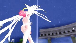 3D MMD Futanari Pole Dance