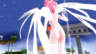 3D MMD Futanari Pole Dance