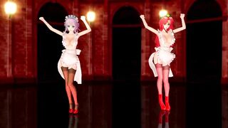 mmd meiling&sakuya