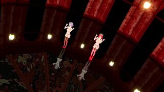 mmd meiling&sakuya