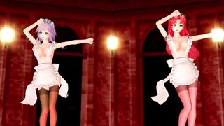 mmd meiling&sakuya