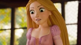 Rapunzel Sexy Blowjob