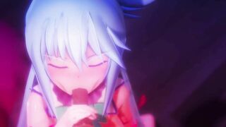 [KonoSuba] Valentine's Day - Aqua - [MMD][BY- mitsuboshiL]