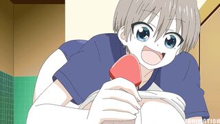 Uzaki-chan wa Asobitai! - Hana Uzaki Hentai FULL Blowjob