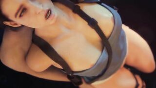 Jill Valentine Hard Anal Fucked 3D Uncensored Hentai