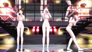 【MMD】ImasCG 3P Spring of Life【1080p 60fps】【R-18】