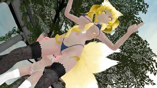 【MMD】Lets Go Crazy【R-18】