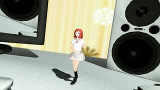 【MMD】LoveLive! Maki de Pink Cat【R-18】