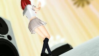 【MMD】LoveLive! Maki de Pink Cat【R-18】