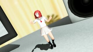 【MMD】LoveLive! Maki de Pink Cat【R-18】