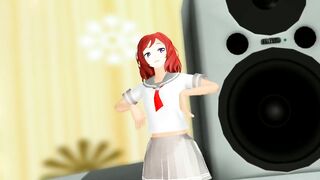 【MMD】LoveLive! Maki de Pink Cat【R-18】