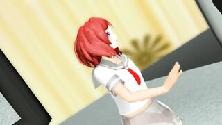 【MMD】LoveLive! Maki de Pink Cat【R-18】