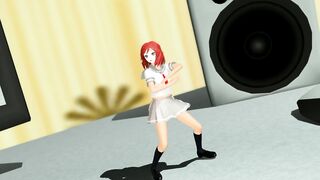 【MMD】LoveLive! Maki de Pink Cat【R-18】