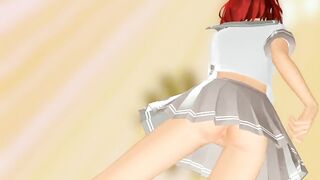 【MMD】LoveLive! Maki de Pink Cat【R-18】