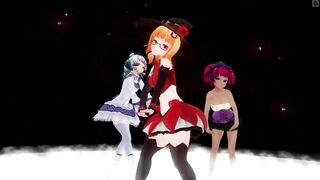 【MMD】Custom Maid 3D - Fallin Love (Nopan)【R-18】