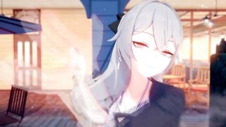 0404 -【R18-MMD】Honkai Impact 3rd 崩坏三 APHO Bronya at office with other valkyrie