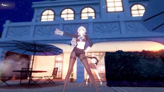 0404 -【R18-MMD】Honkai Impact 3rd 崩坏三 APHO Bronya at office with other valkyrie