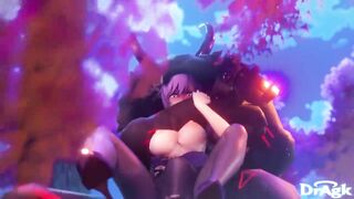 0406 - 【R18-MMD】Yikes, Genshin female character defeated scene compilation