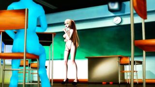 【MMD】Teacher - With love for the water star【R-18】