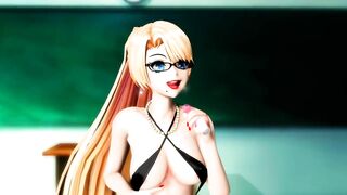 【MMD】Teacher - With love for the water star【R-18】