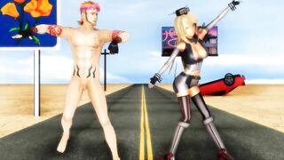 【MMD】Hitchhiking?【R-18】